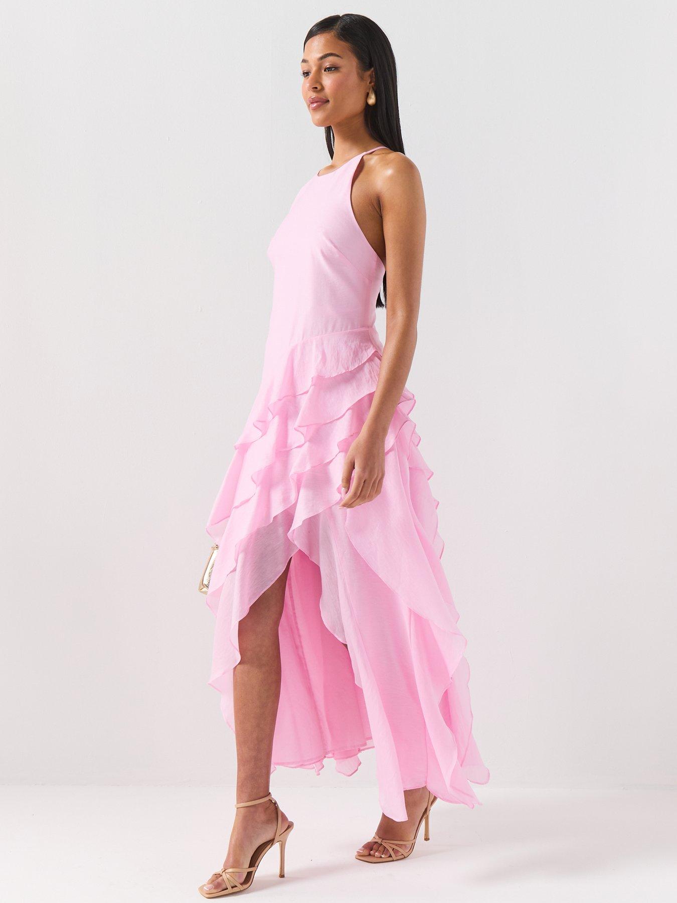 Image 3 of 6 of Forever New Jianna Ruffle Tier Maxi Dress