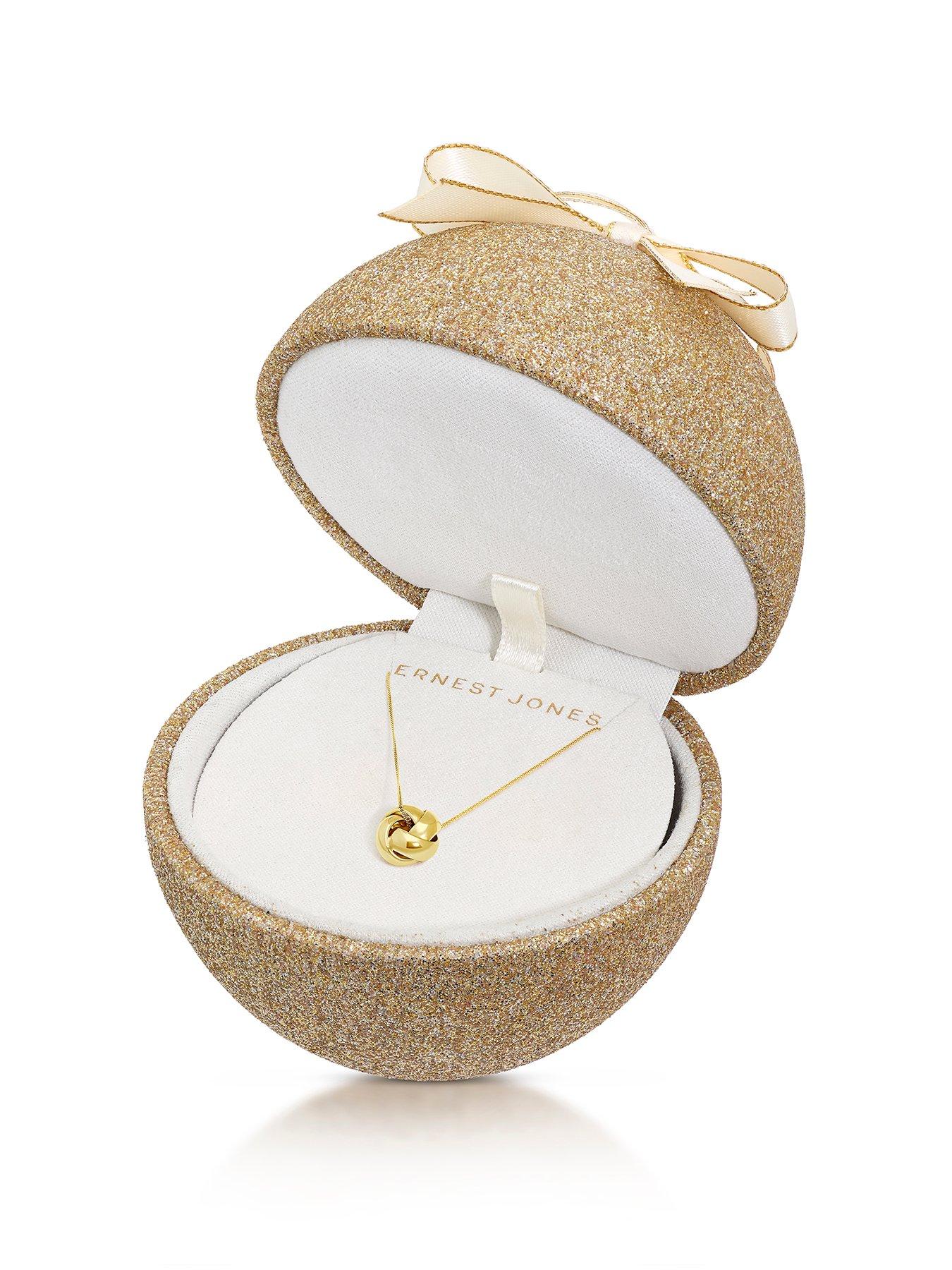 Ernest Jones 9Ct 18" Knot Pendant Necklace - Gold