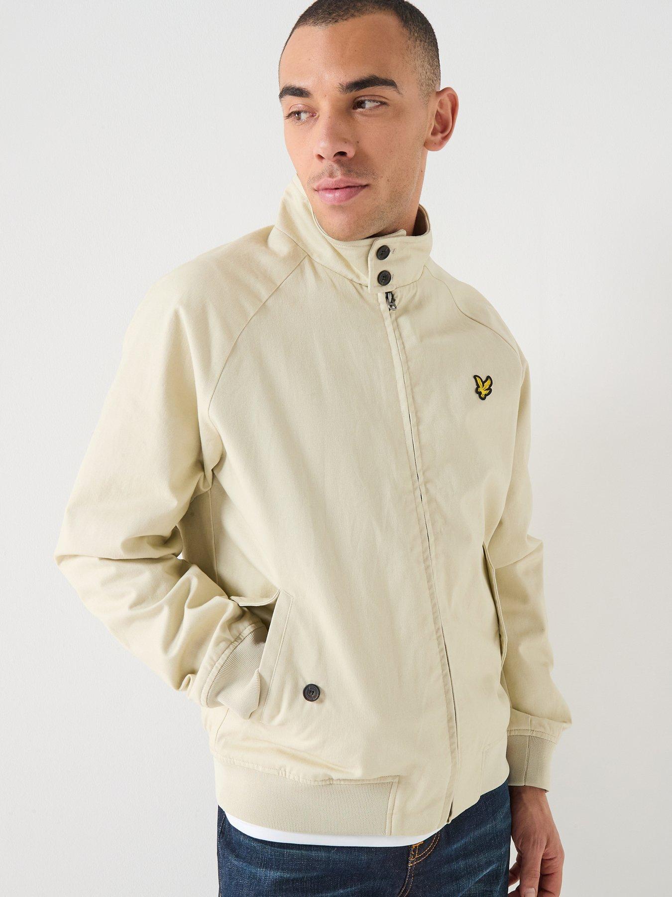 lyle-scott-cotton-harrington-jacket-beige