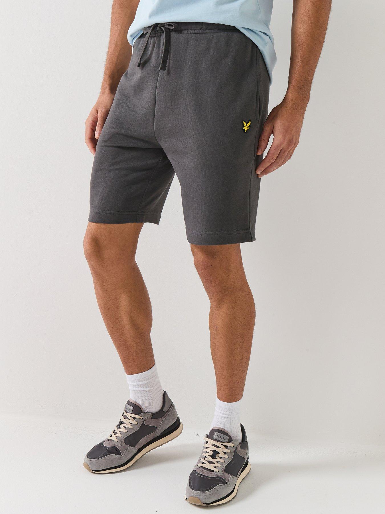 Lyle & Scott Plain Sweat Shorts, Grey, Size Xl, Men