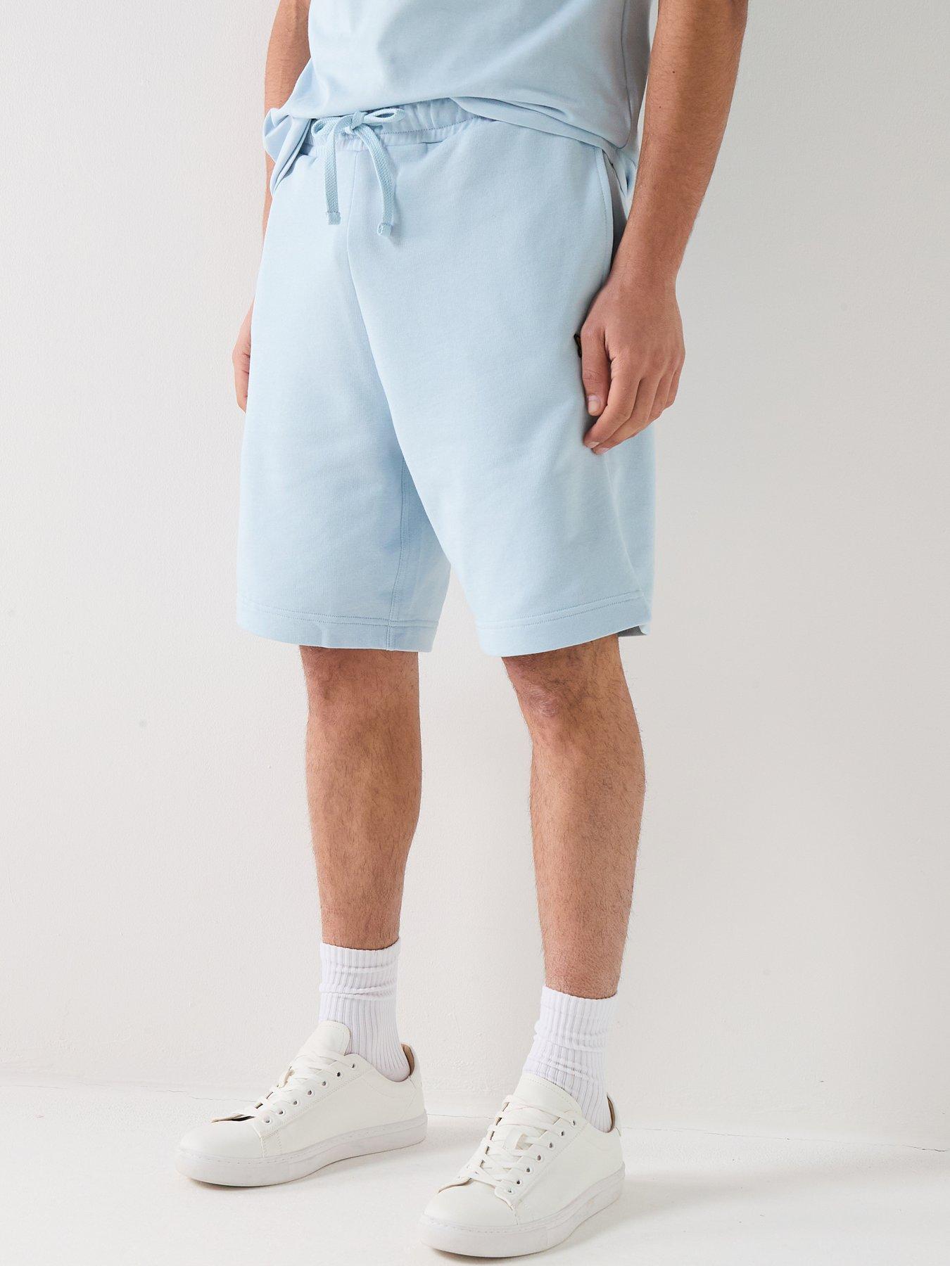 Lyle & Scott Plain Sweat Shorts - Light Blue
