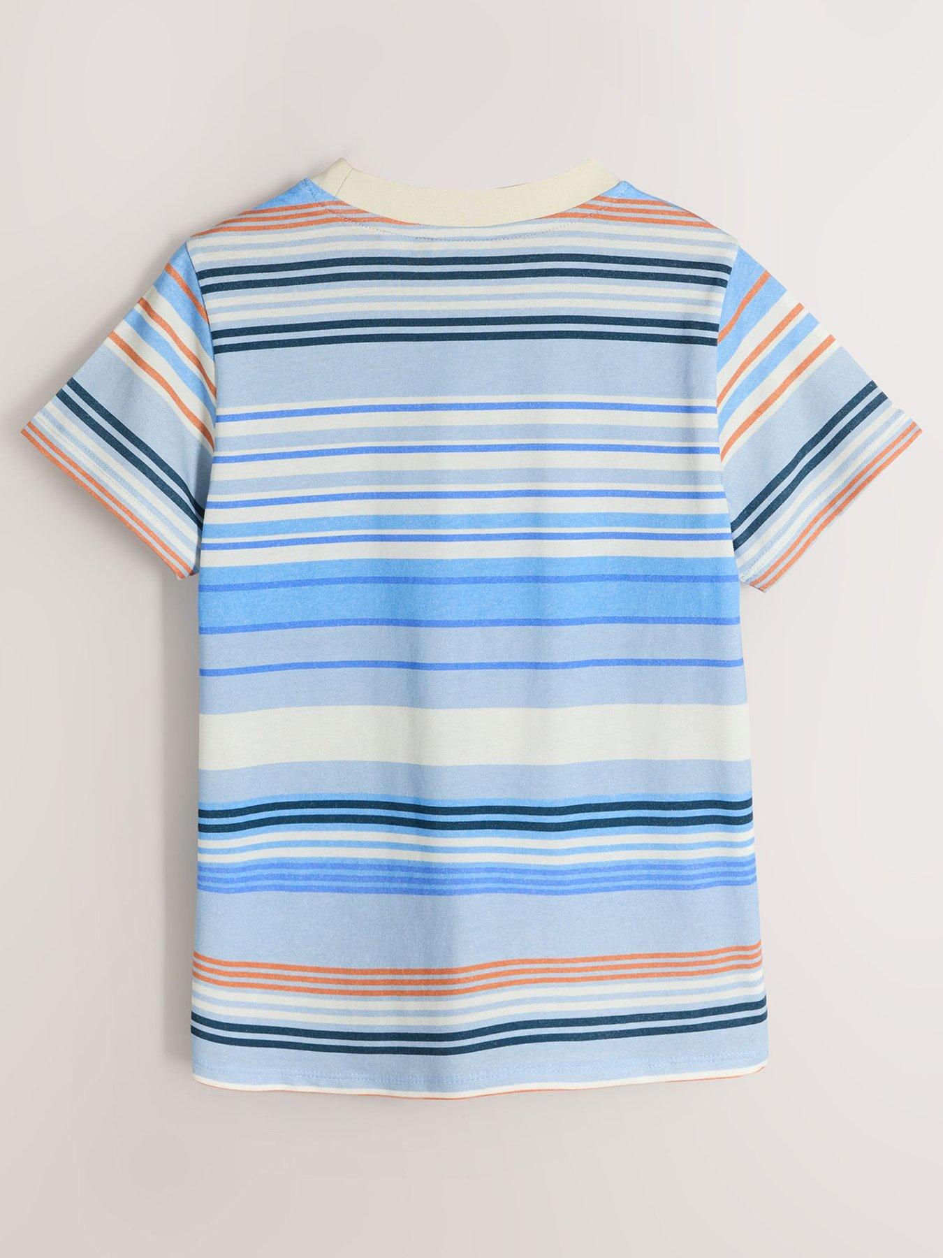 Image 2 of 6 of Paul Smith Junior Boys 3 Pack Stripe T-Shirts - Multi