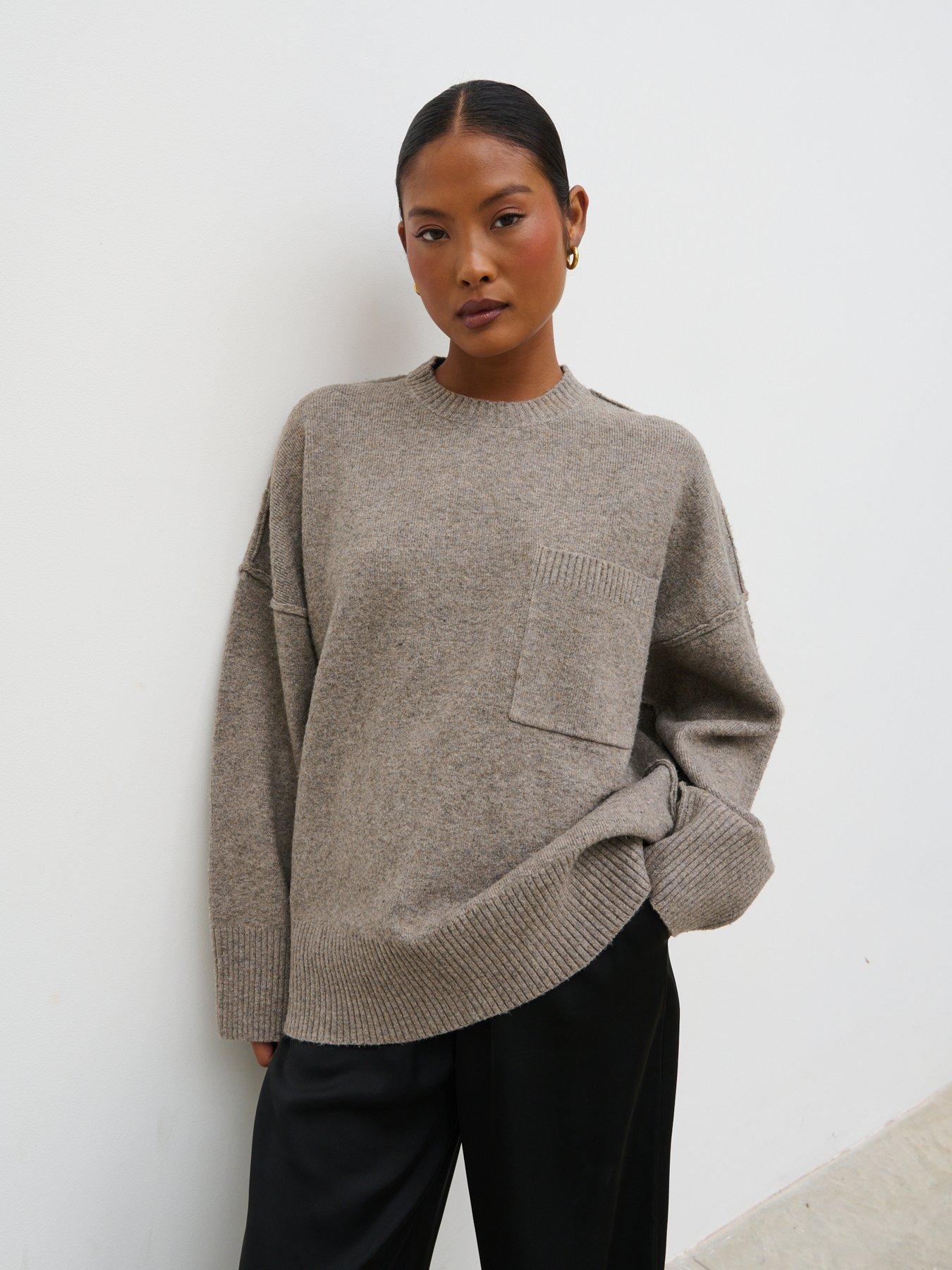 pretty-lavish-bronte-pocket-knit-jumper-greige