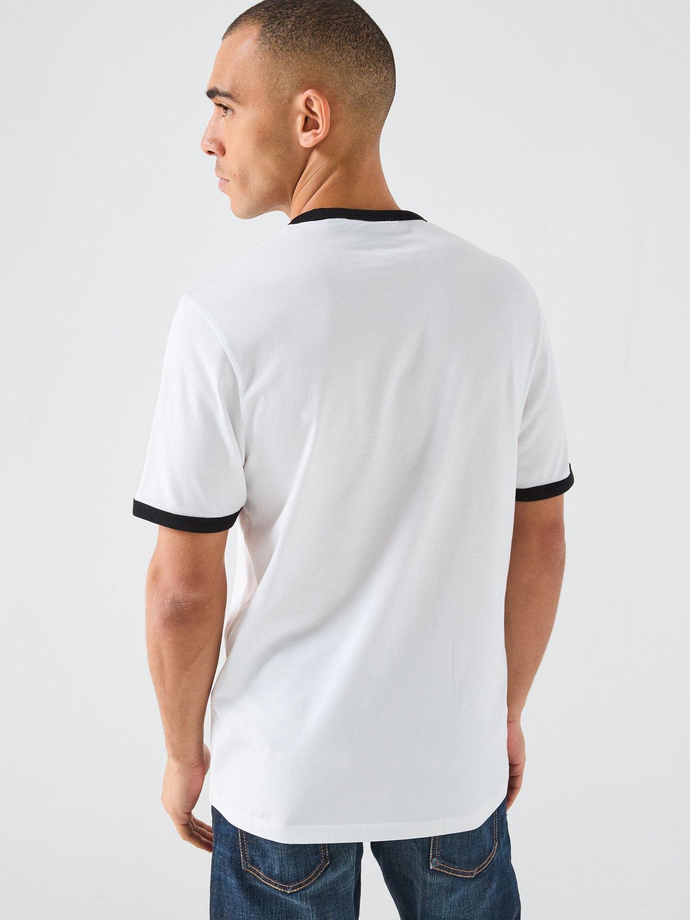 Image 2 of 4 of Lyle & Scott Ringer T-Shirt - White