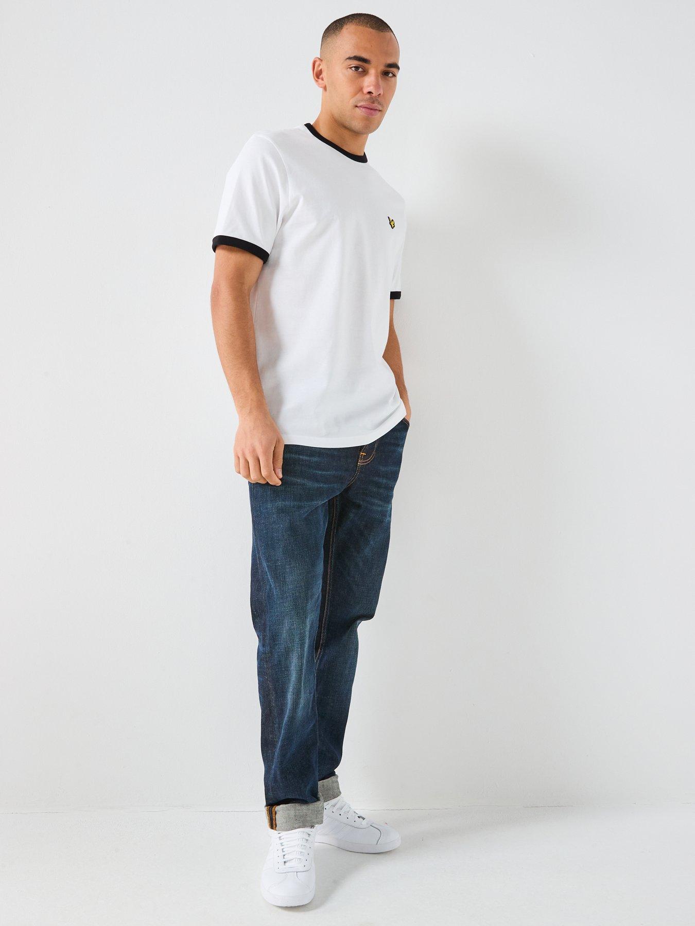 Image 3 of 4 of Lyle & Scott Ringer T-Shirt - White