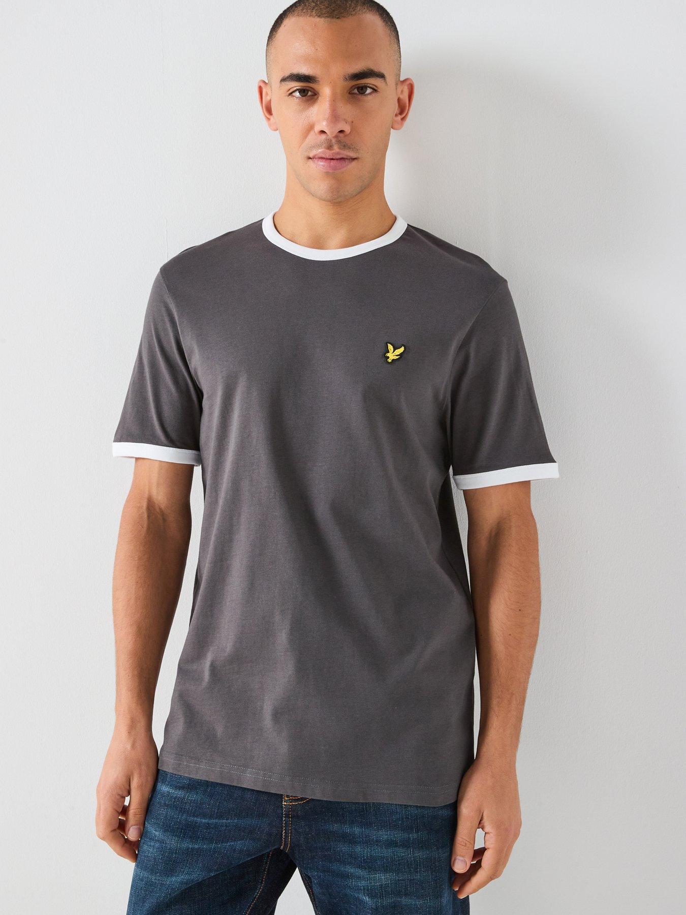 Lyle & Scott Ringer T-Shirt - Grey