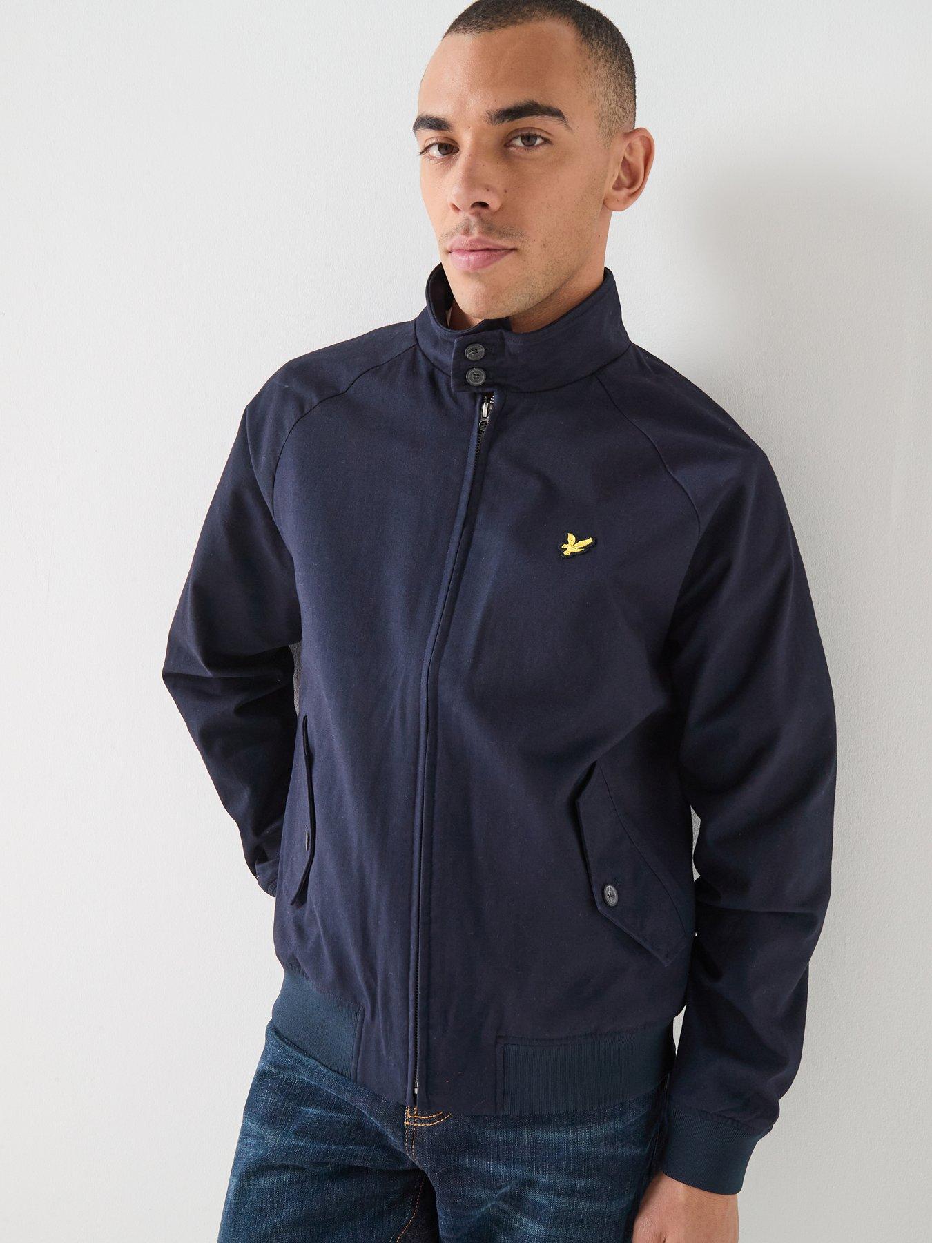 Lyle & Scott Lyle  &  Scott Cotton Harrington Jacket -navy