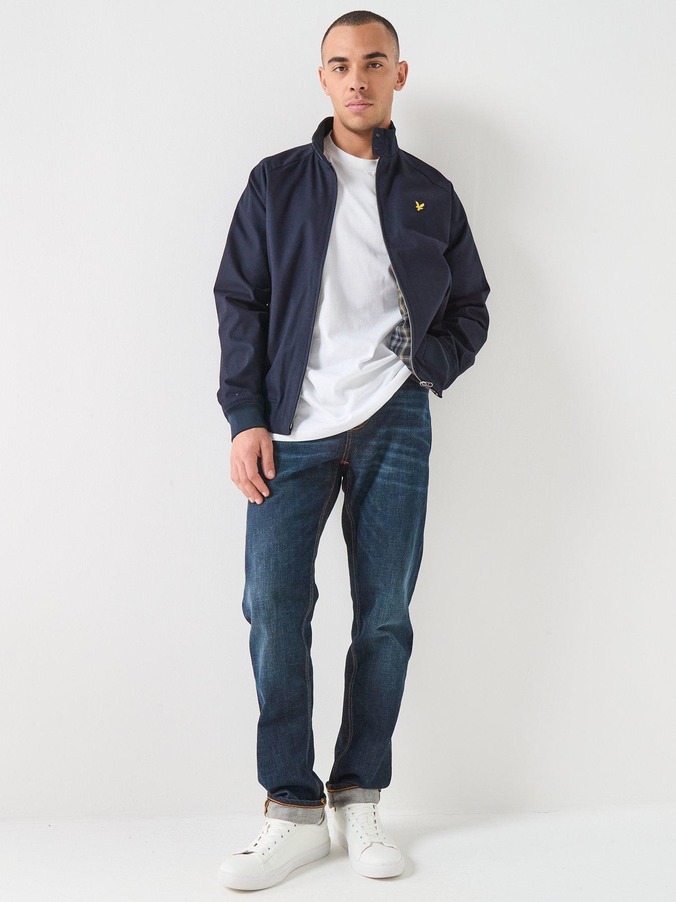 Image 3 of 4 of Lyle & Scott Cotton Harrington Jacket - Navy