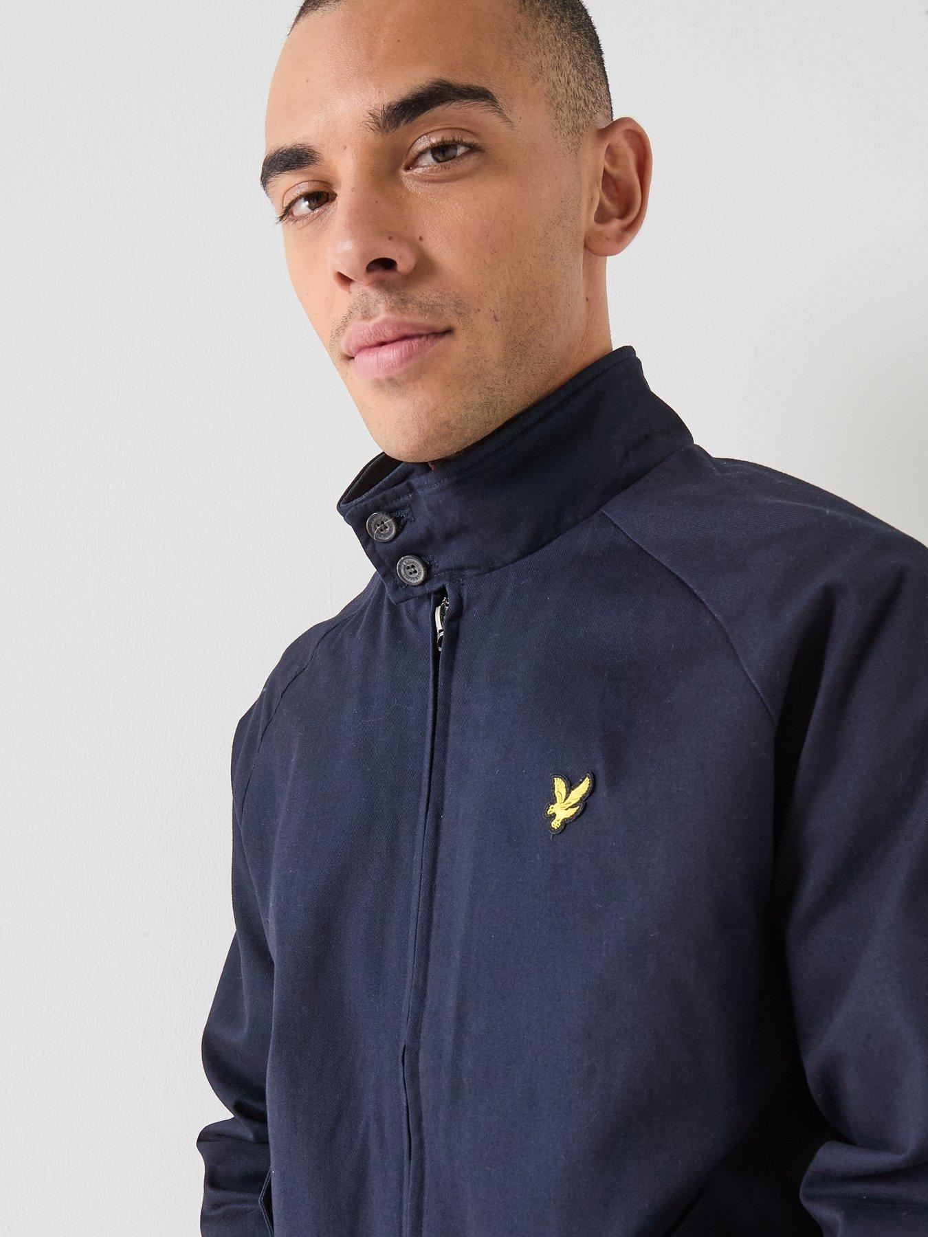 Image 4 of 4 of Lyle & Scott Cotton Harrington Jacket - Navy