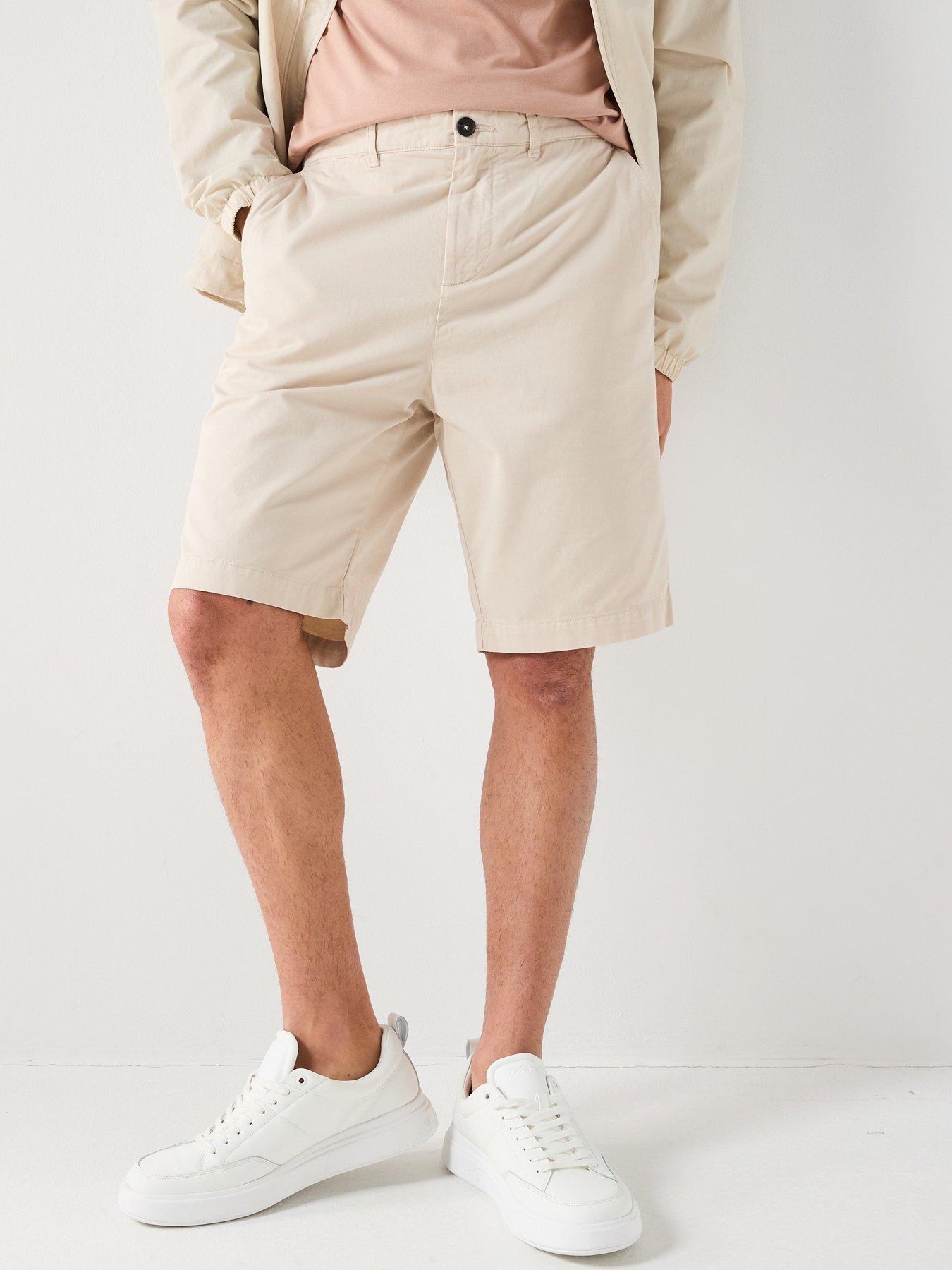 Image 1 of 6 of Lyle & Scott Chino Shorts - Beige