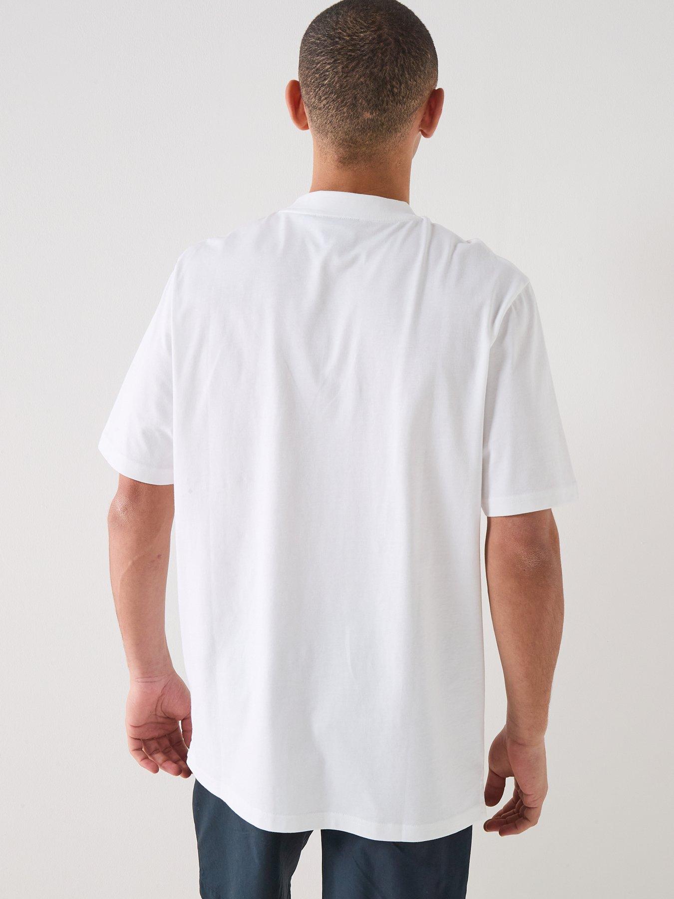 Image 2 of 6 of Lyle & Scott Oversized T-Shirt - White