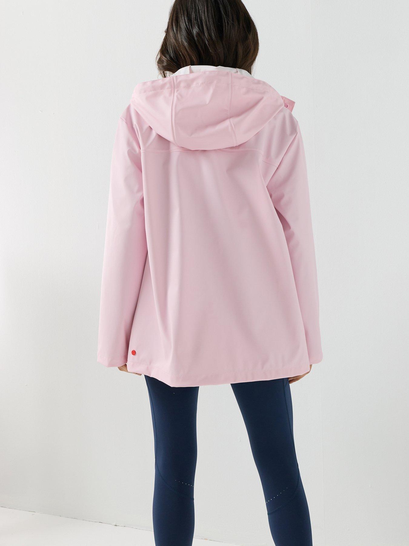Image 2 of 6 of Hunter Izzy Pu Hooded Jacket - Parfait Pink