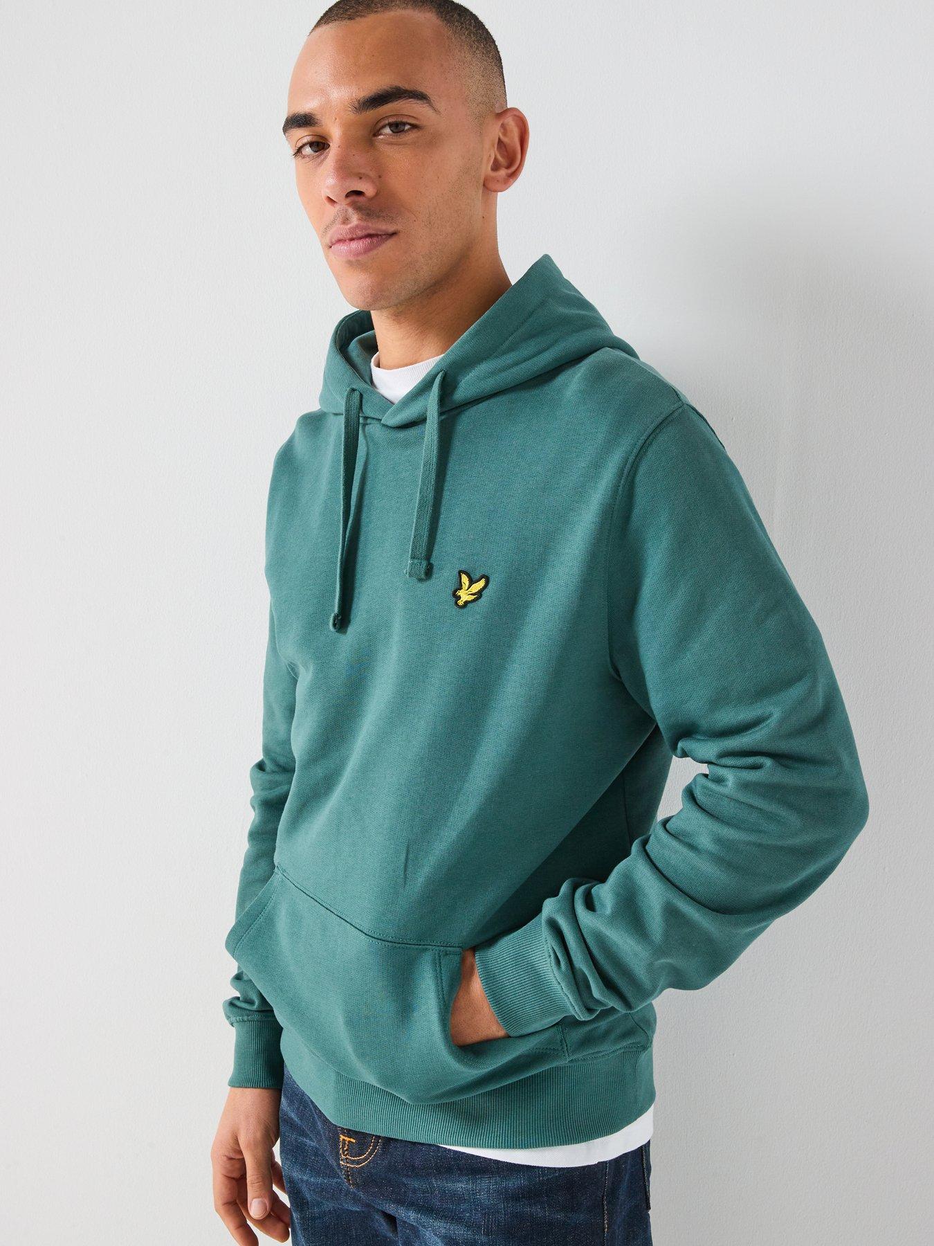 Image 1 of 4 of Lyle & Scott Pullover Hoodie - Green