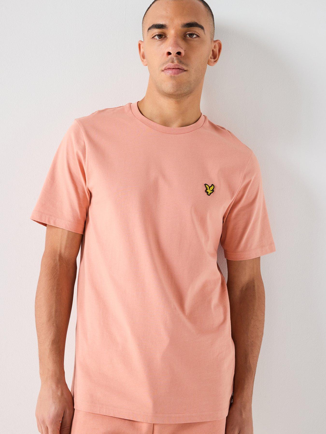Lyle & Scott Plain T-Shirt, Orange, Size Xl, Men