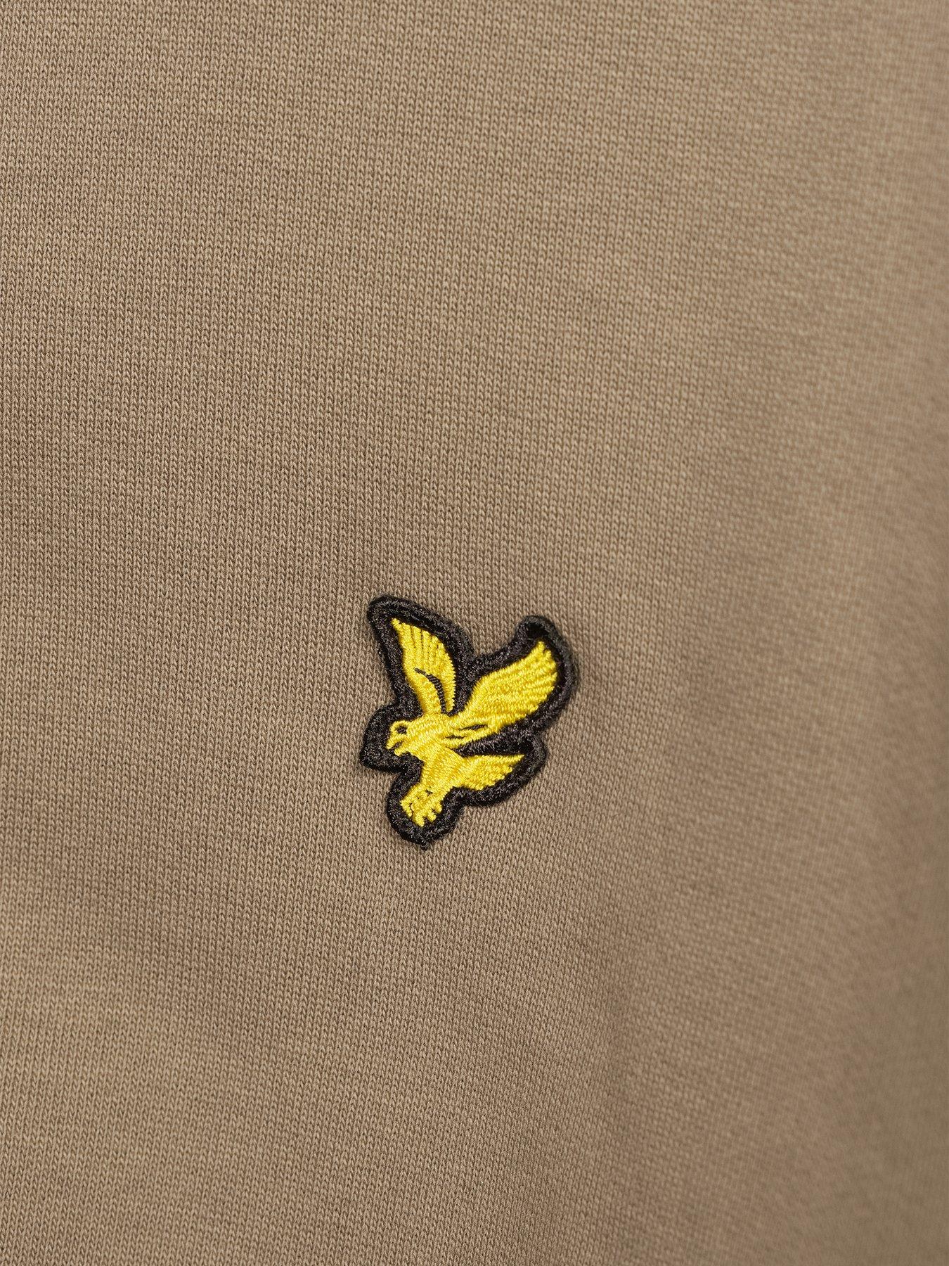 Image 4 of 5 of Lyle & Scott Big Tall Zip Through Hoodie - Khaki