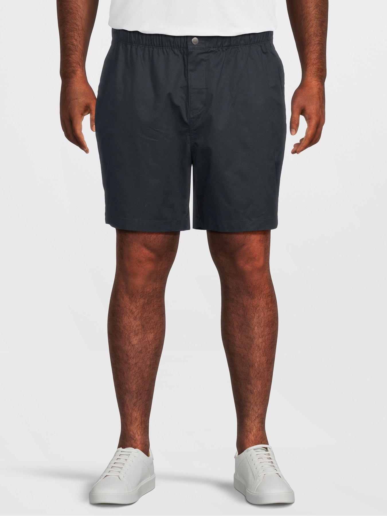 Lyle & Scott Big & Tall Everyday Bermuda & Shorts, Navy, Size 5Xl, Men