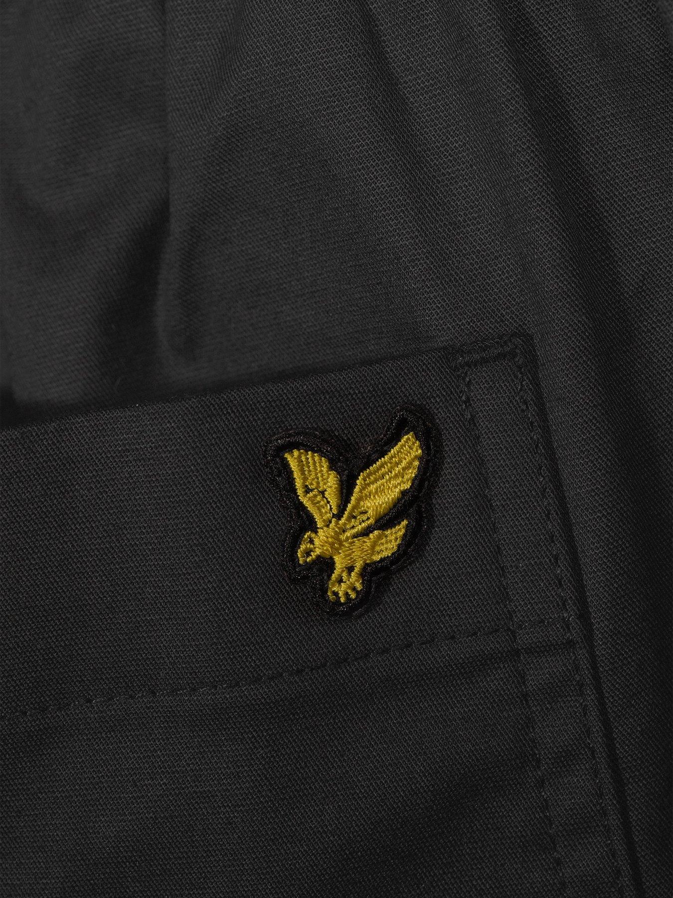 Image 4 of 5 of Lyle & Scott Big &amp; Tall Everyday Bermuda Shorts - Black