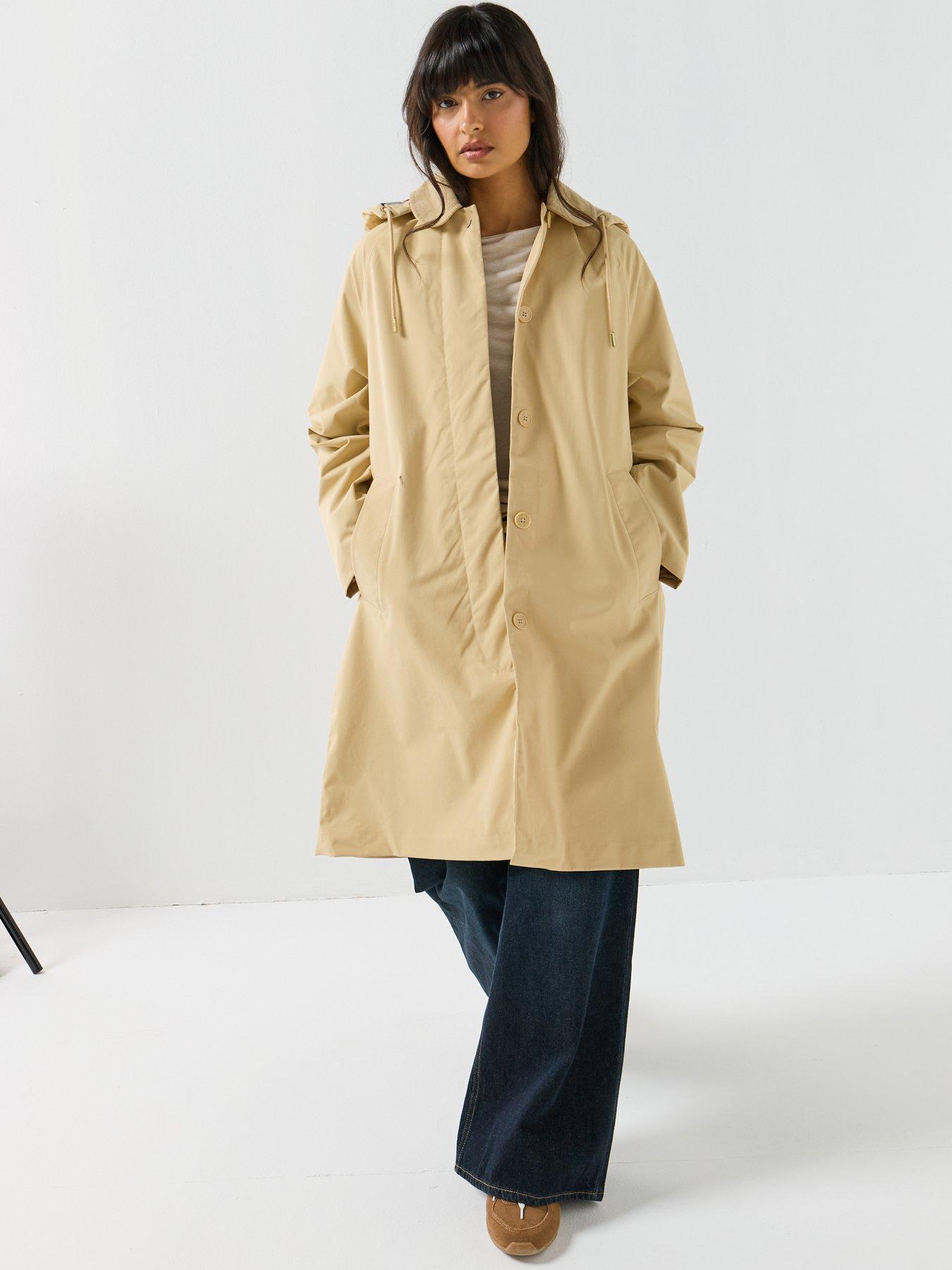 Image 3 of 6 of Hunter Original Rain Mac Coat - Warm Sand