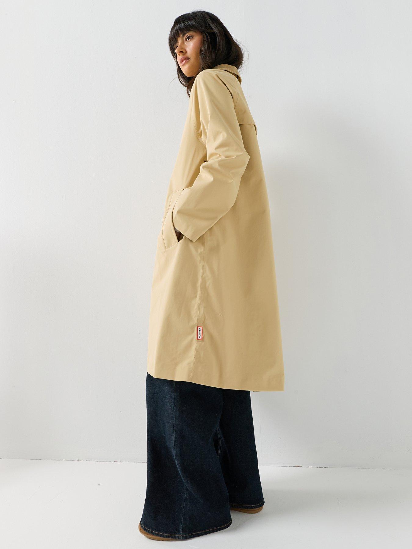 Image 6 of 6 of Hunter Original Rain Mac Coat - Warm Sand