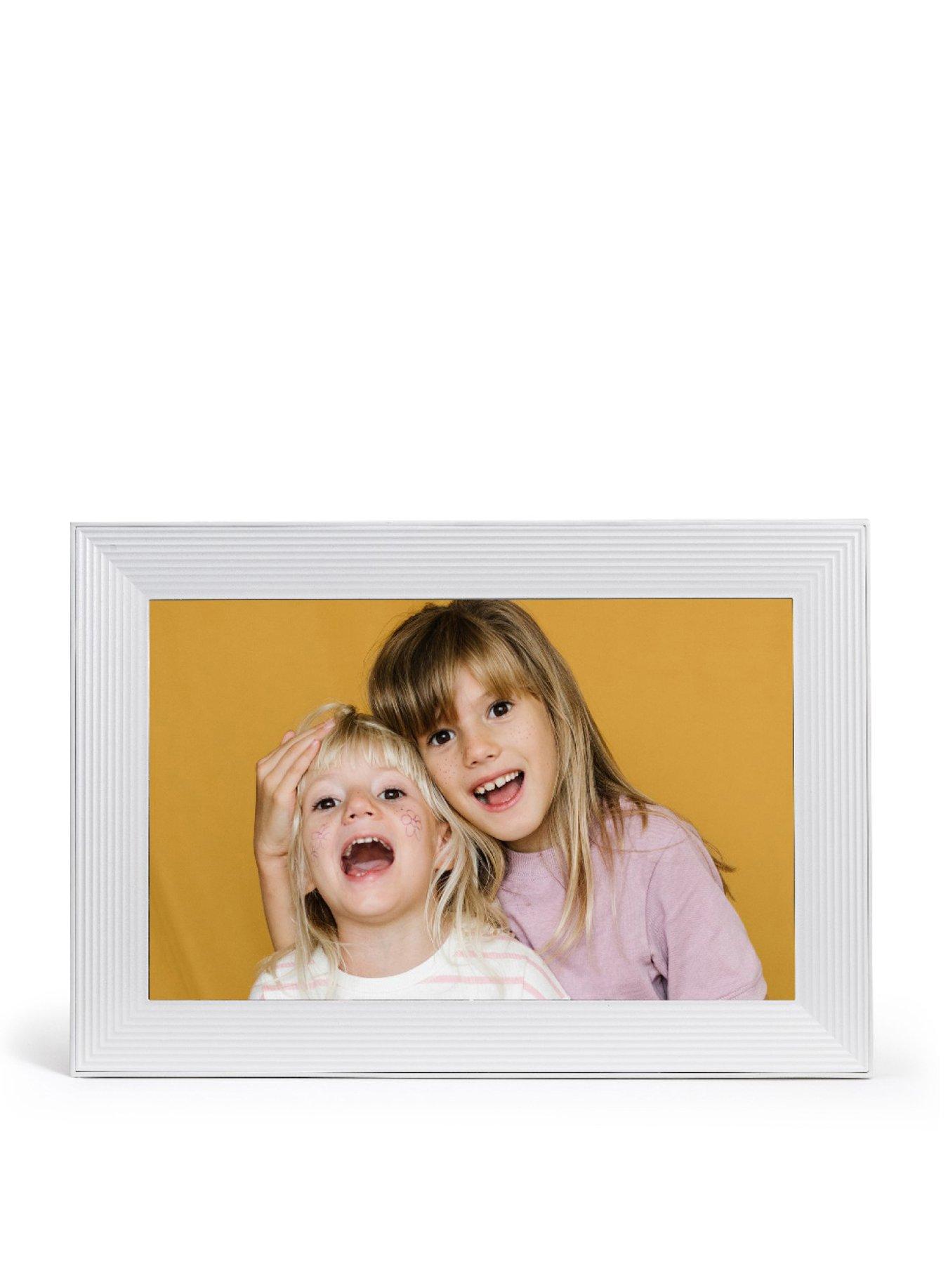 Aura Carver Digital Photo Frame - Sea Salt