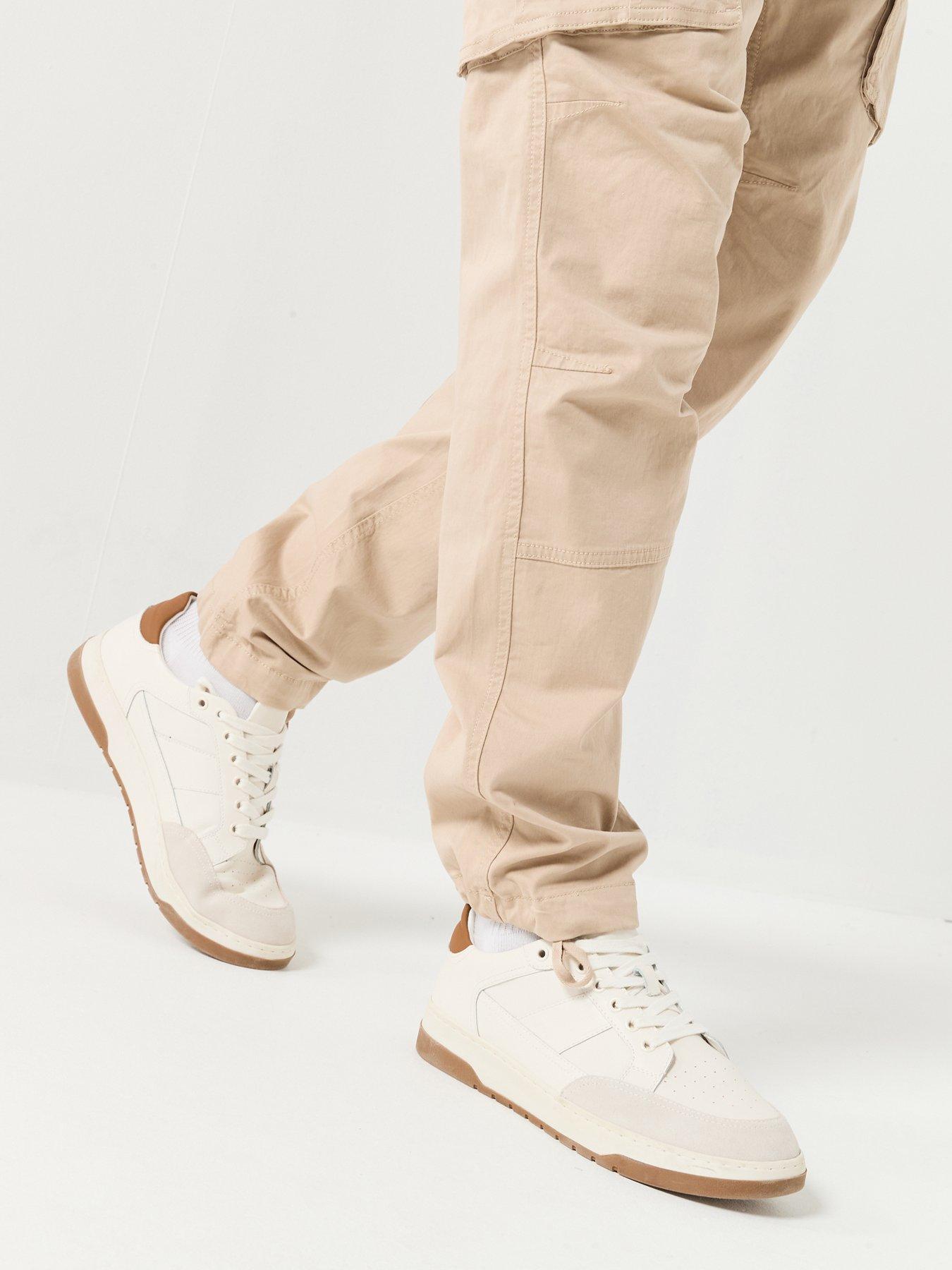 Image 5 of 6 of Replay Joe Cargo Cargo Trousers - Beige