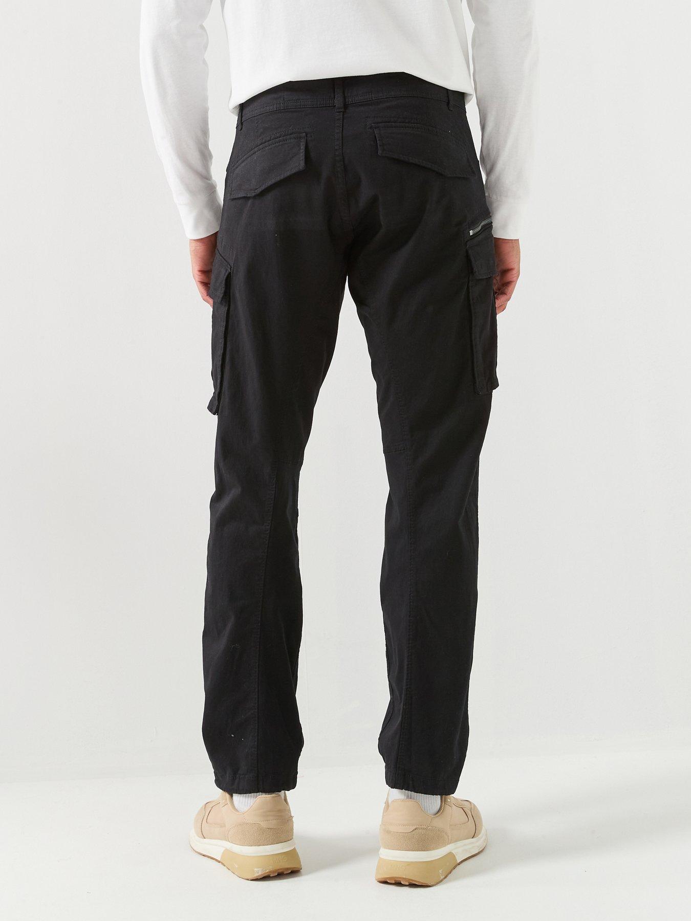 Image 2 of 6 of Replay Joe Cargo Cargo Trousers - Black