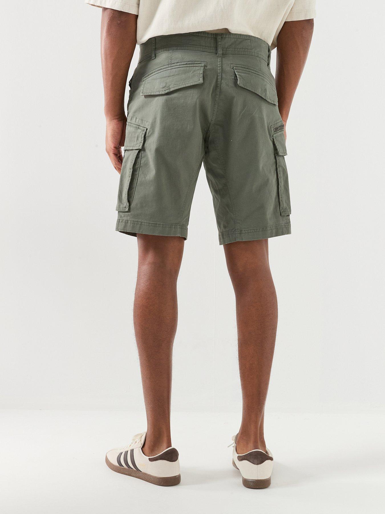 Image 2 of 6 of Replay Joe Cargo Shorts Cargo Shorts - Khaki