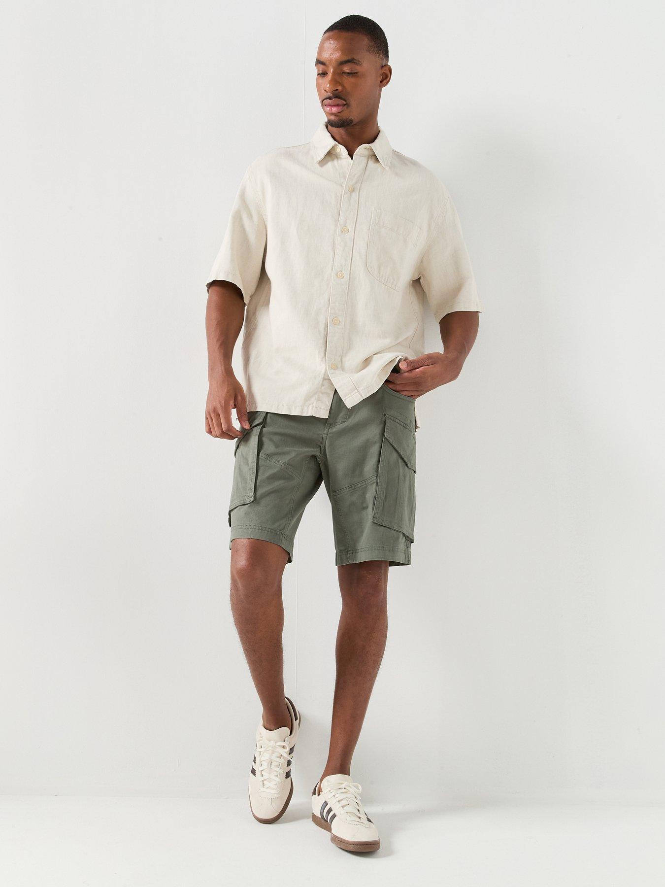 Image 3 of 6 of Replay Joe Cargo Shorts Cargo Shorts - Khaki