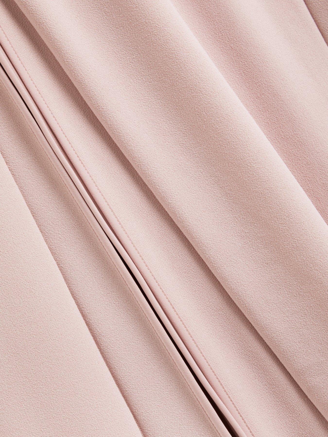 Image 6 of 7 of Ted Baker Midi Dress With Pleat Detail