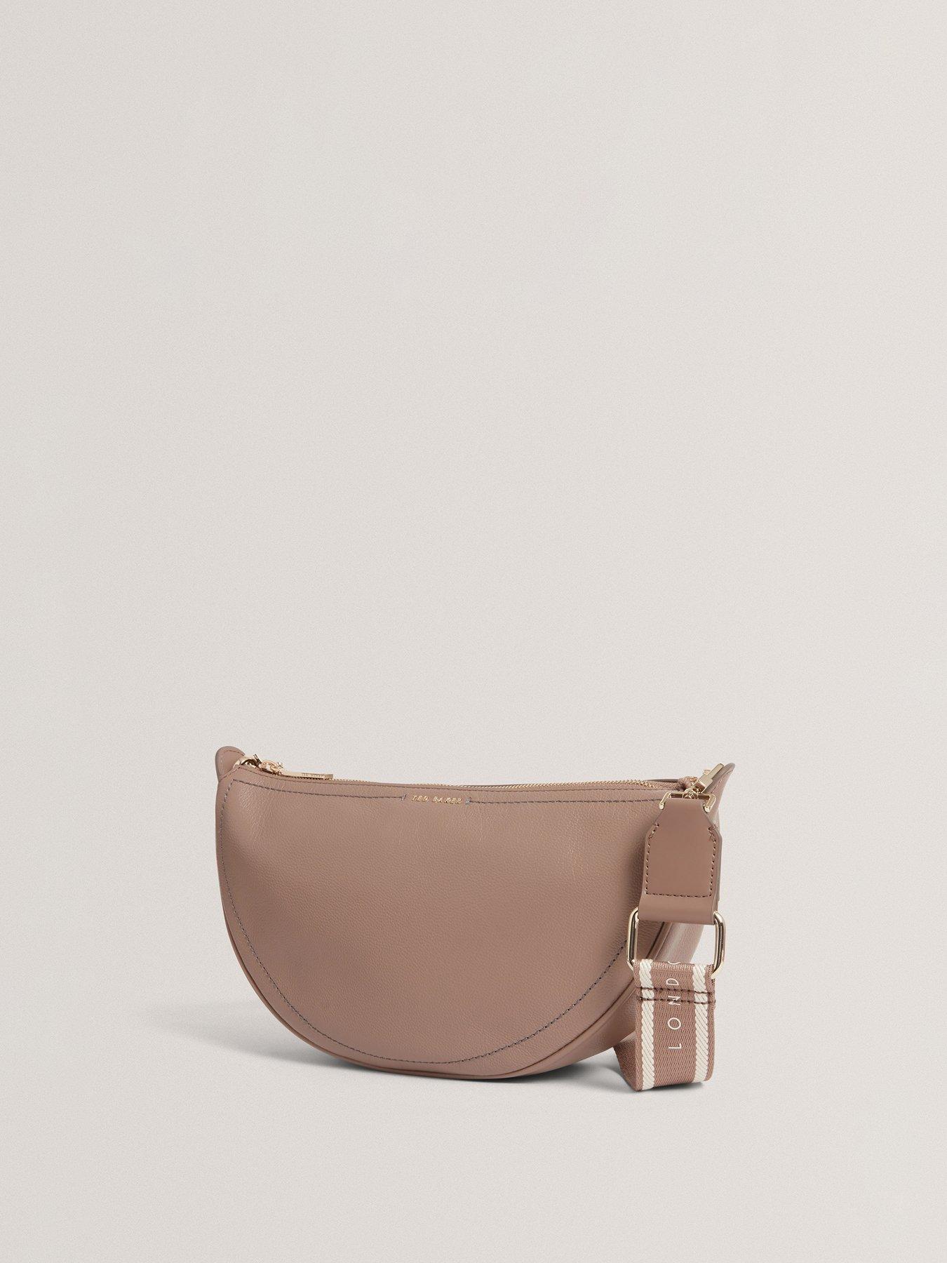Image 2 of 5 of Ted Baker Webbing Leather Half Moon Cros