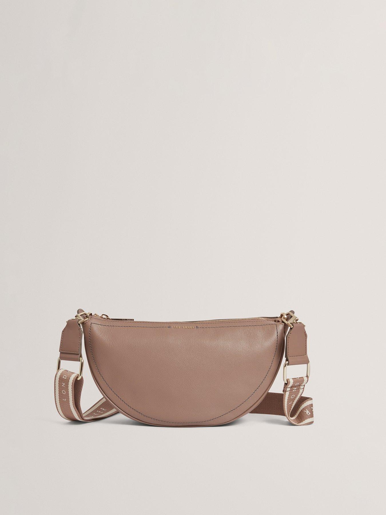 Image 3 of 5 of Ted Baker Webbing Leather Half Moon Cros