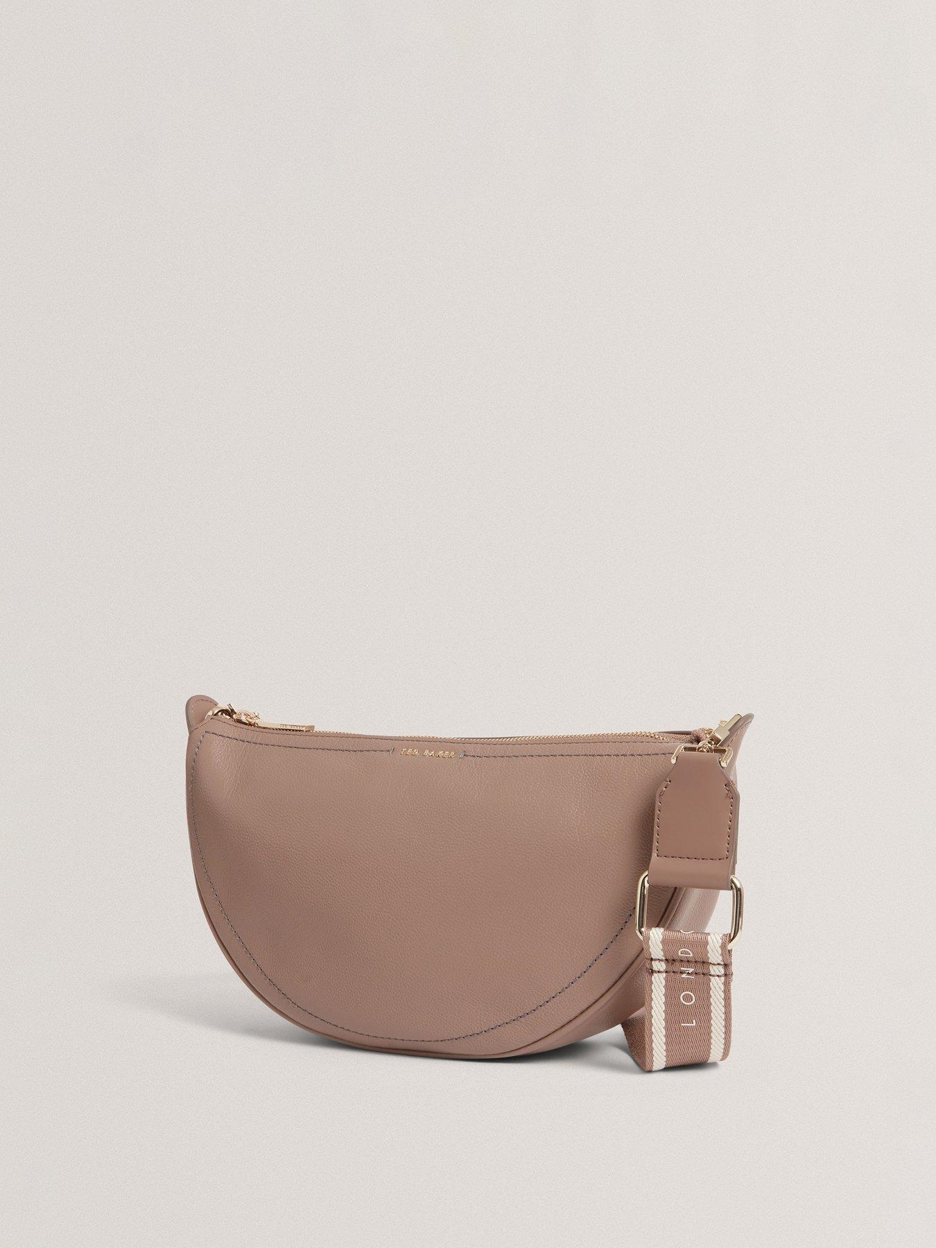 Image 4 of 5 of Ted Baker Webbing Leather Half Moon Cros