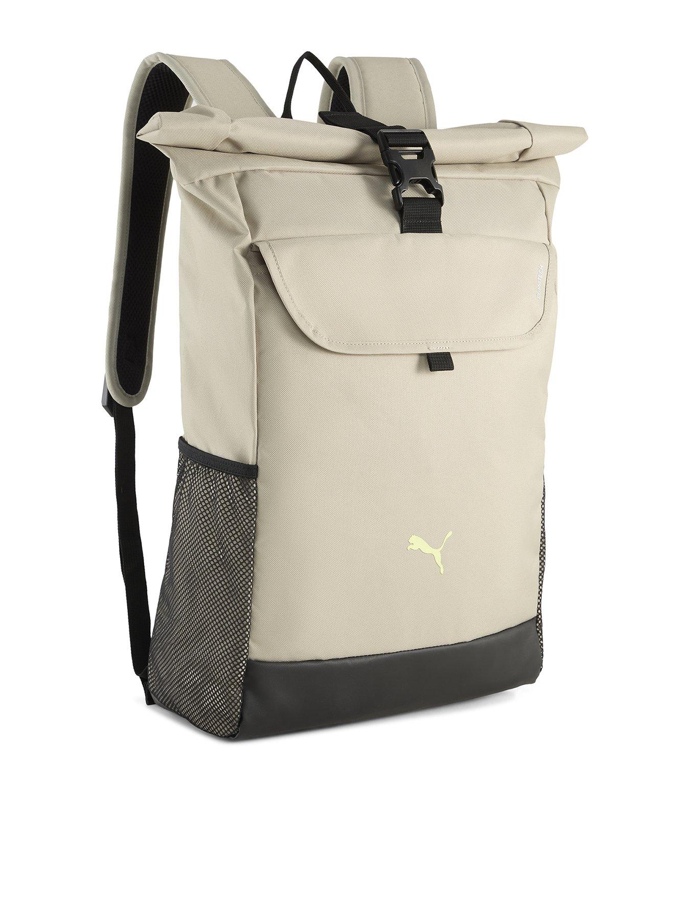 Image 1 of 4 of Puma Mens Tech Roll Top Backpack - Grey