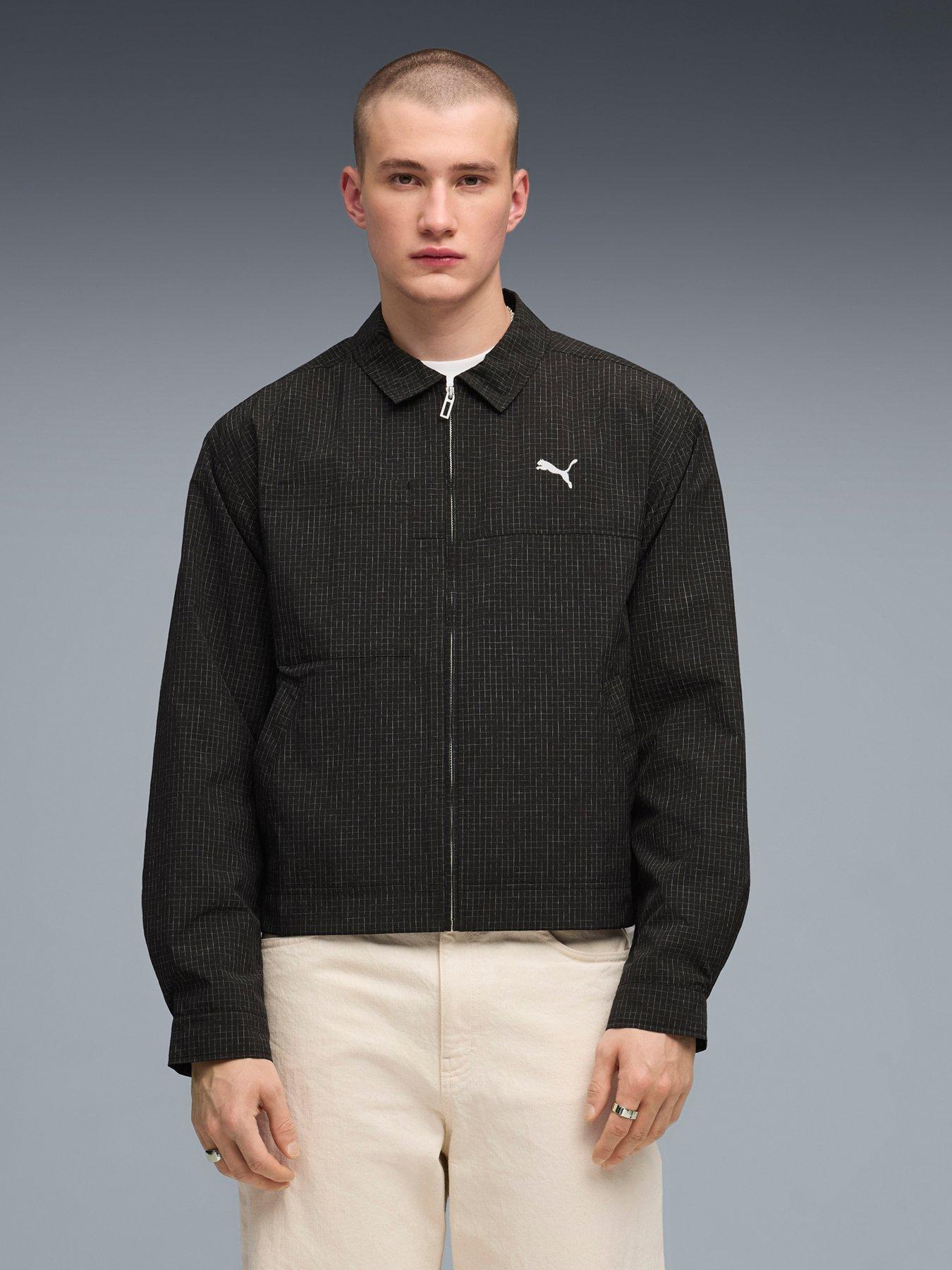 Puma Mens Wardrobe Essential Chore Jacket - Black