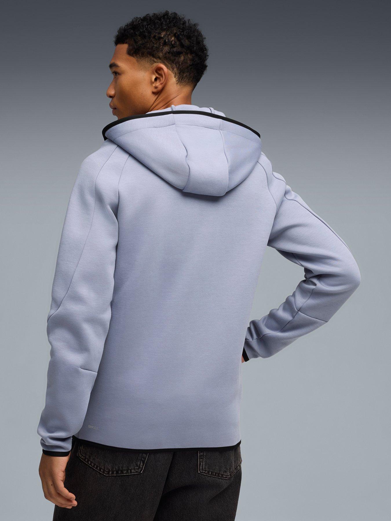 Image 2 of 5 of Puma Mens Evostripe FZ Hoodie - Grey