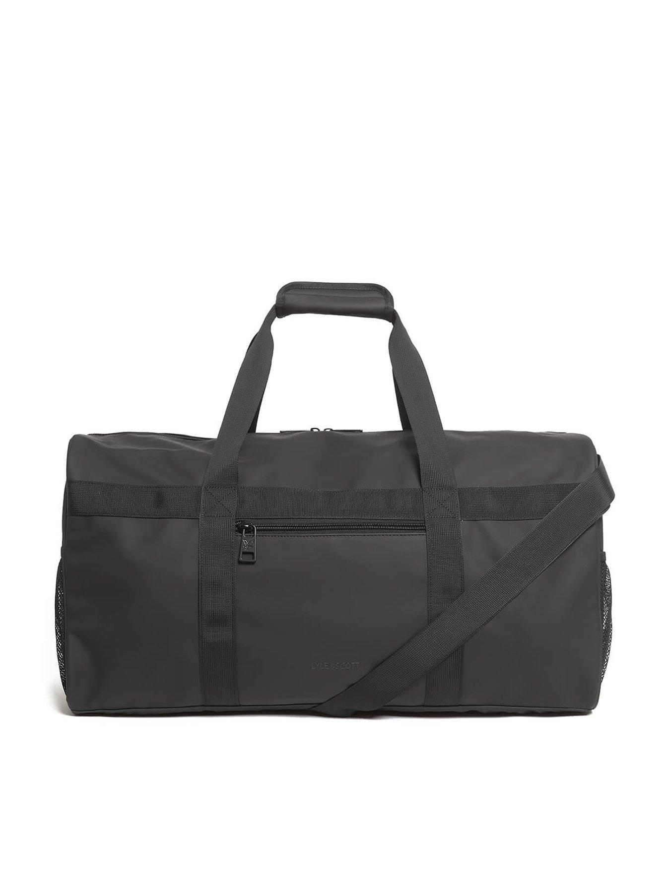 Lyle & Scott Lyle  &  Scott Weather Resistant Holdall Bag - Black
