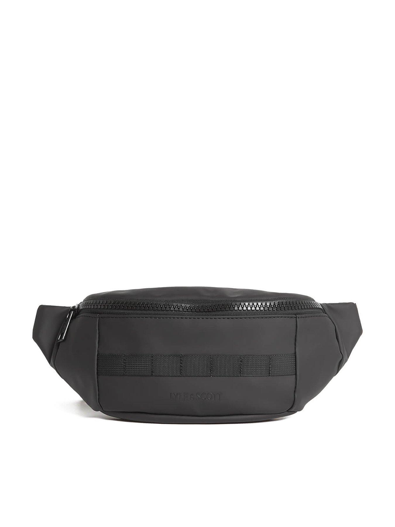 Image 1 of 3 of Lyle & Scott Weather Resistant Cross Body Bag - Black