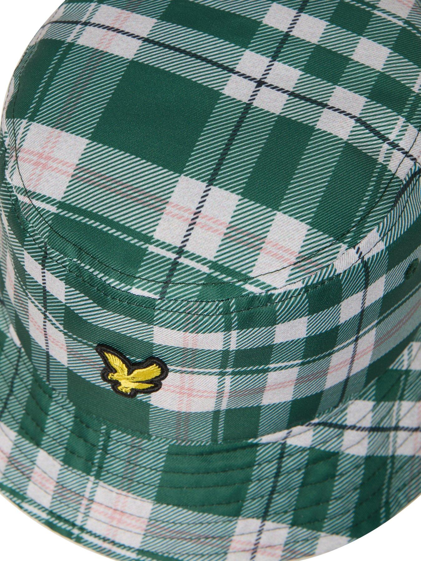 Image 3 of 3 of Lyle & Scott Tartan Bucket Hat - Green