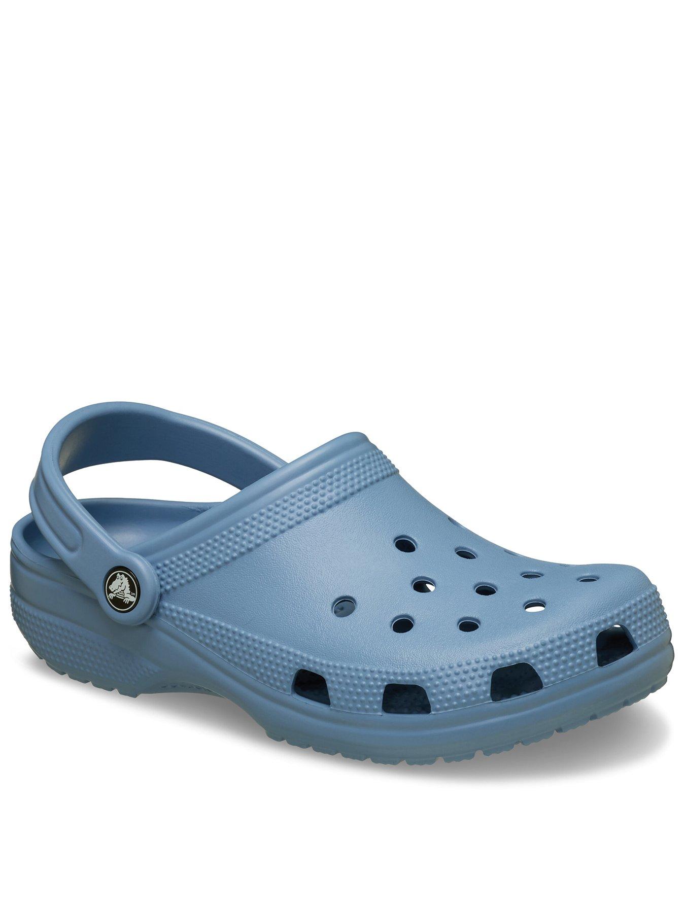 Crocs Classic Clog-Astro Blue, Blue, Size 6, Women