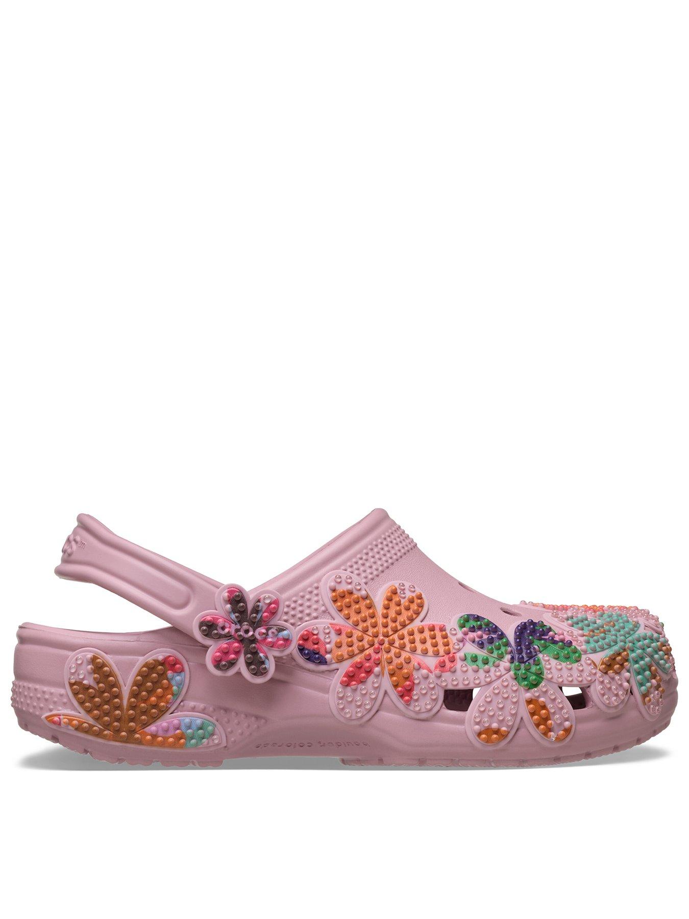 Crocs Classic Summer Beaded Clog - Mauve