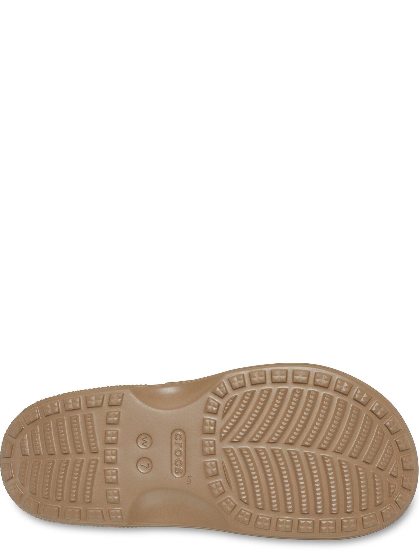 Image 5 of 6 of Crocs Saturday Metallic Buckle Sandals - Sepia