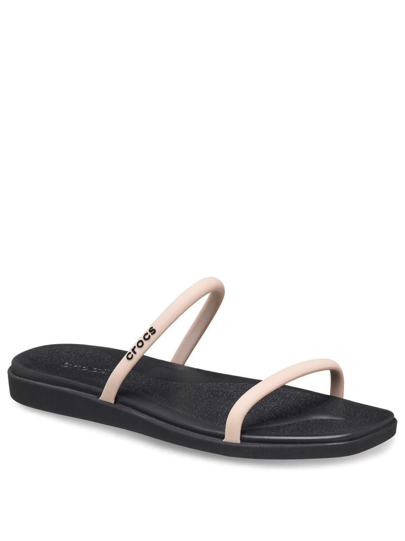 Crocs Miami Two Tone Two Strap Sandal- Dulce/Black | Very