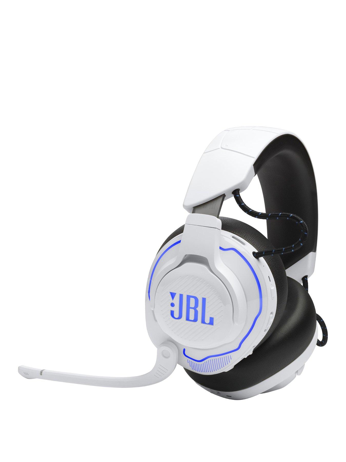 Image 1 of 7 of JBL QUANTUM 910 WHITE BLUE  FOR PLAYSTATION