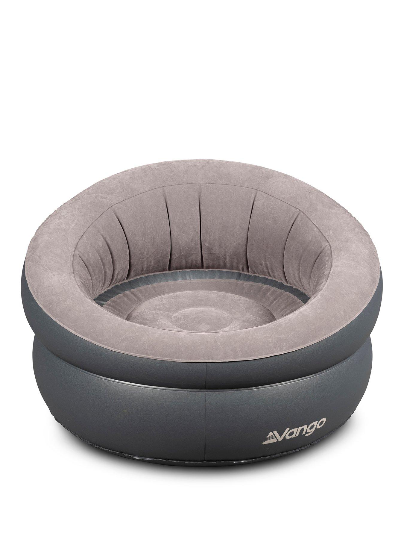Vango INFLATABLE DONUT CHAIR - Dark Grey