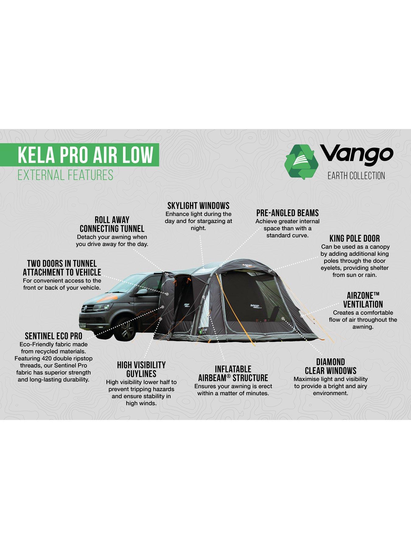 Image 2 of 8 of Vango Kela Pro Air Low Drive Away Awning