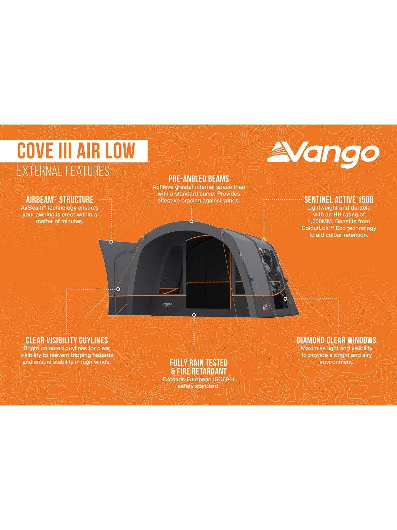 Image 3 of 8 of Vango COVE III AIR LOW DRIVE AWAY AWNING