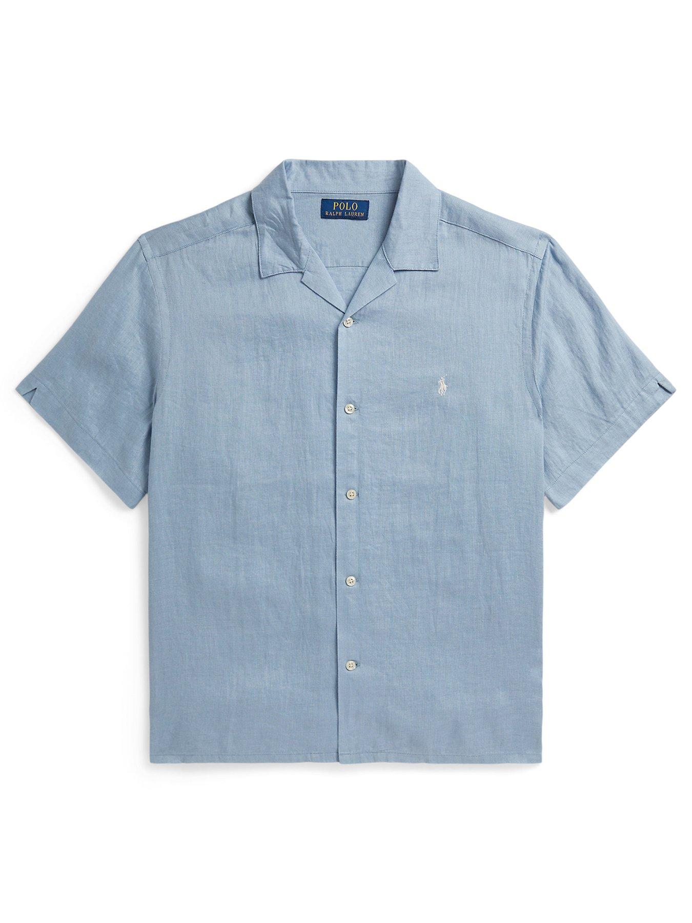 Polo Ralph Lauren Boys Short Sleeve Shirt - Blue