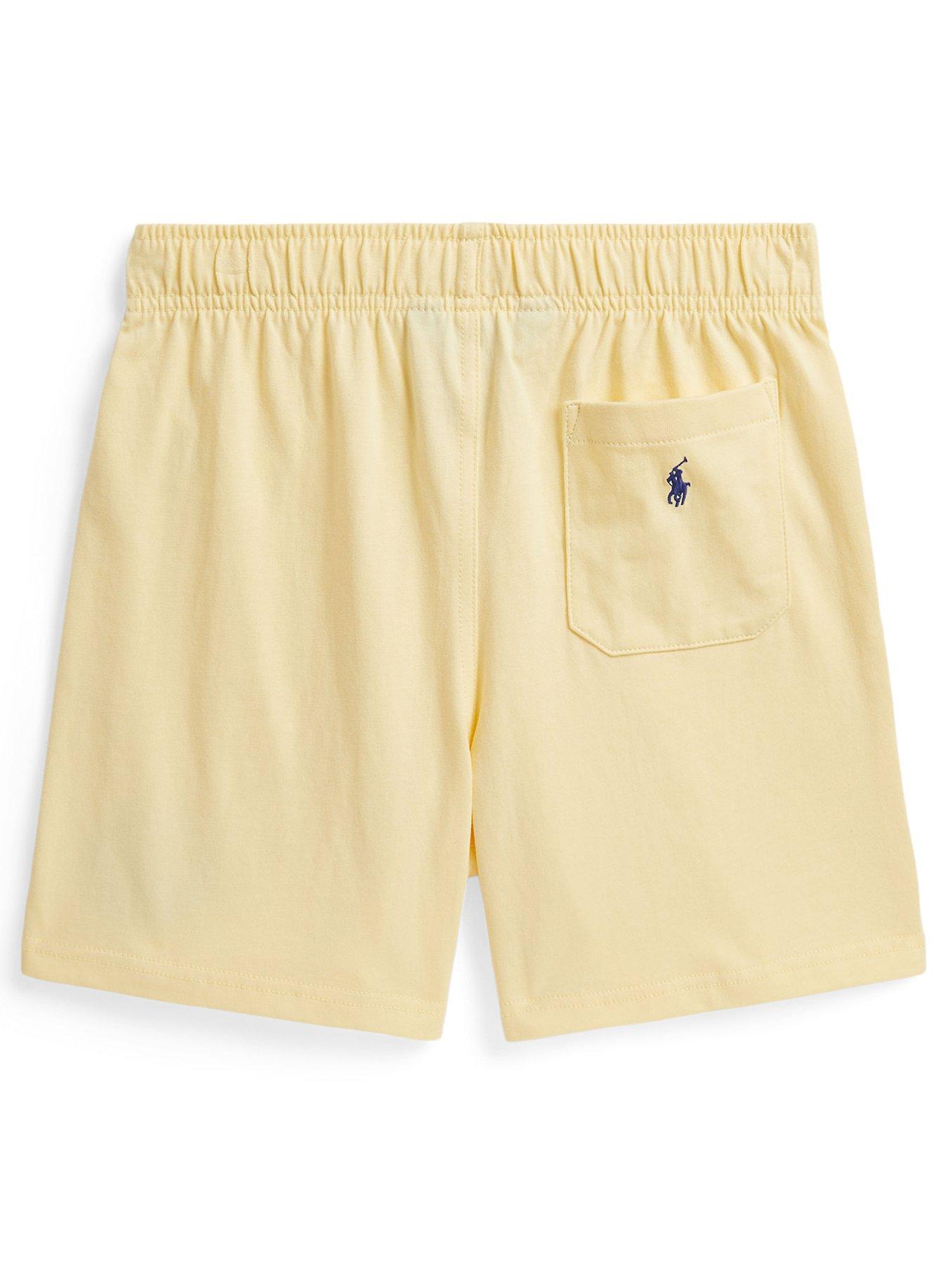 Polo Ralph Lauren Boys Jersey Shorts - Light Yellow | Very