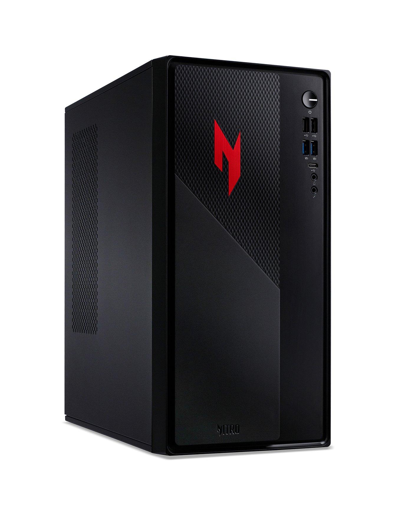 Acer Nitro N20 Gaming Desktop - Intel Core i5 - 16GB RAM - 512GB SSD - Black