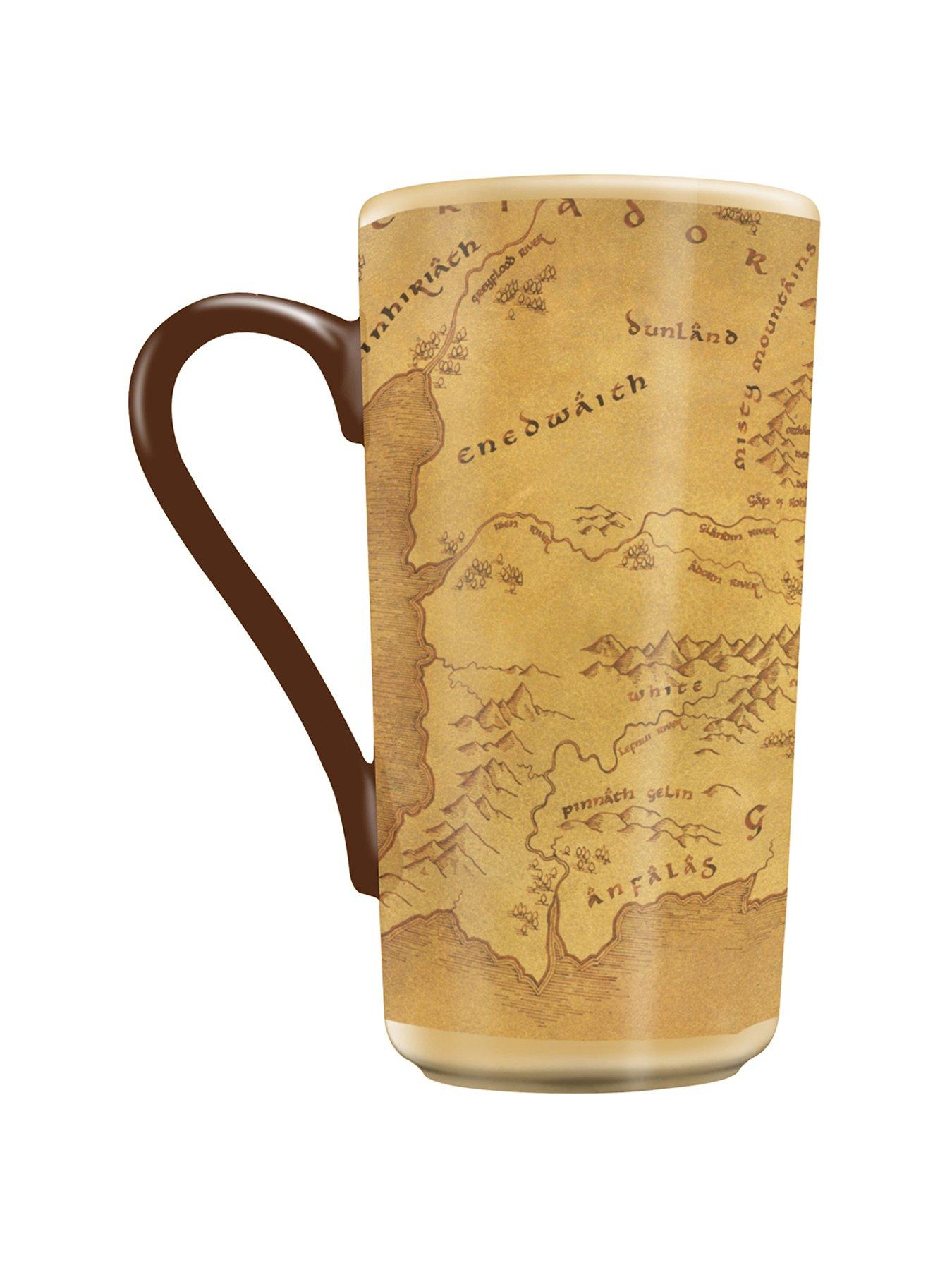 Lord of the Rings Map Grande Mug